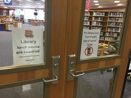 New Media Center Lunch Pass Policy