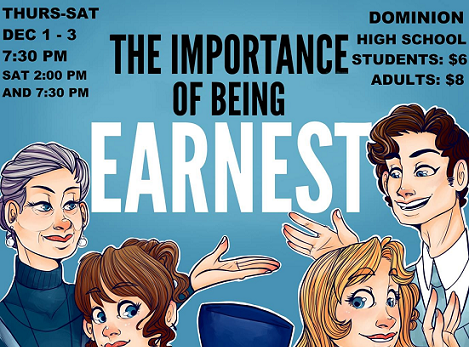 The Importance of Being Earnest Comes to Dominion