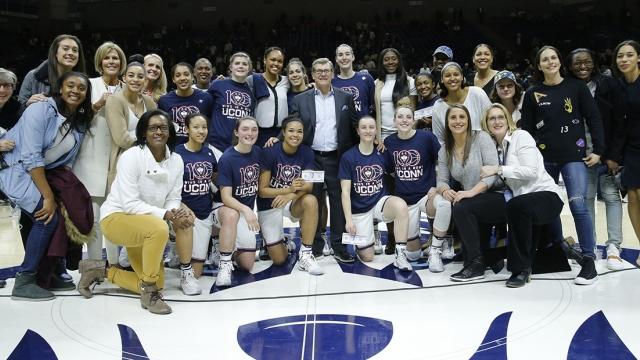 UConn Womens Basketball Nets 100th Win