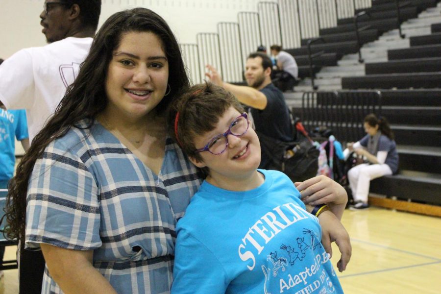 Students come together for fun at the end of the year for Adaptive PE Field Day.