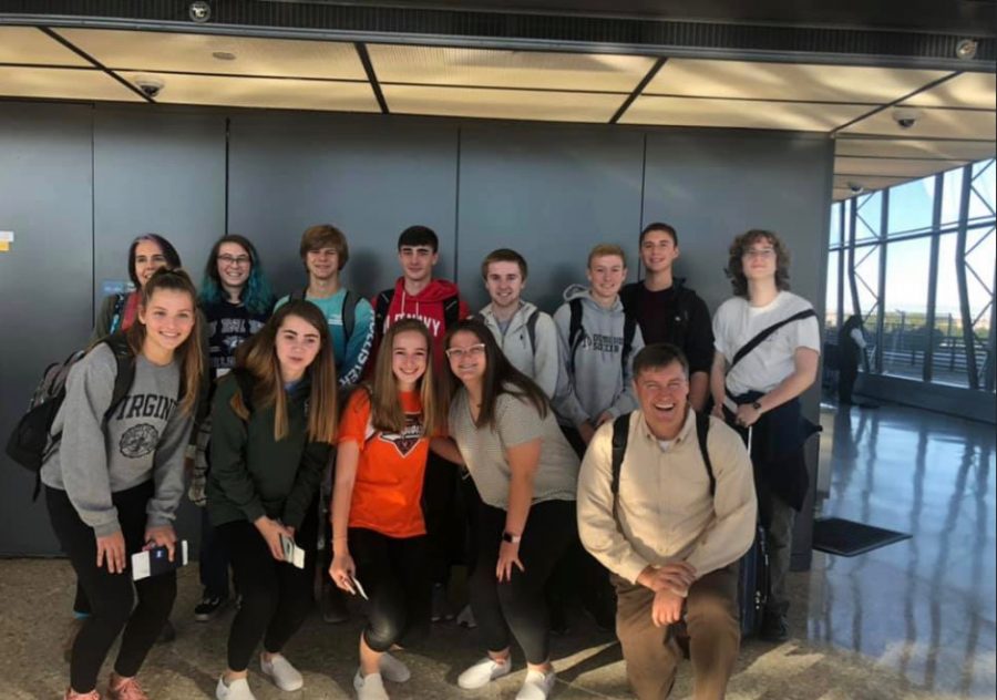 Dominion students traveled to Germany as apart of global ambassadors. 