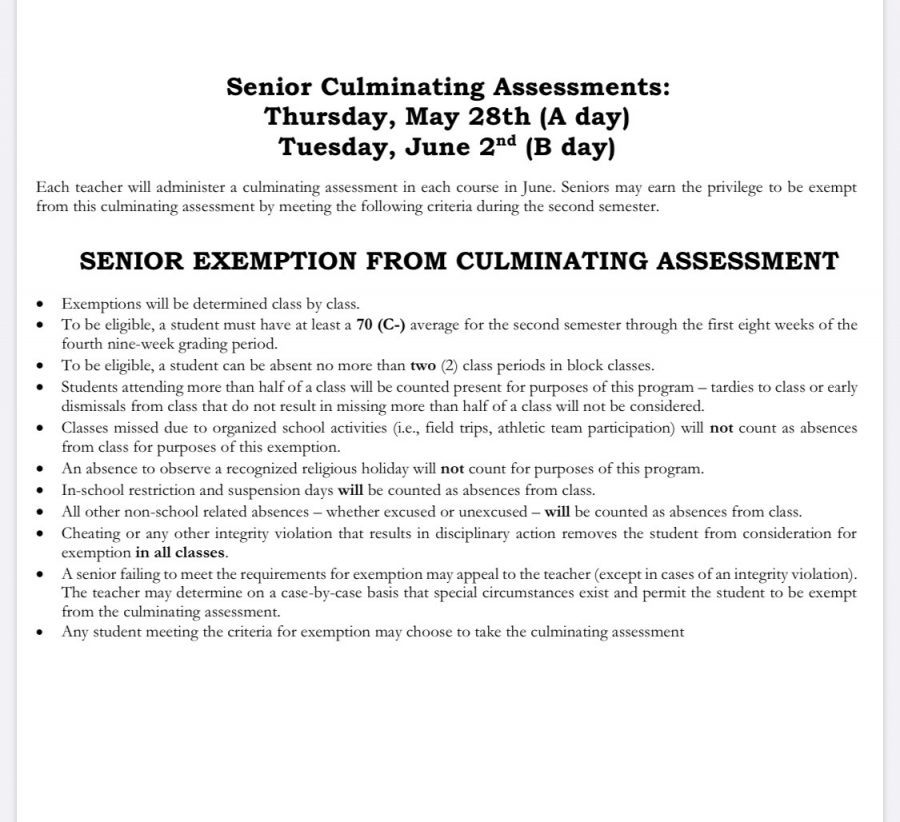 Senior exemption rules as currently constructed.