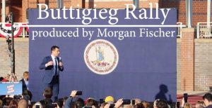 Morgan Fischer traveled to Arlington on February 23 to report on the Pete Buttigieg rally.