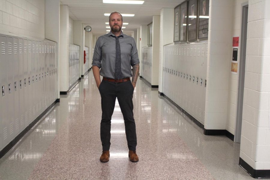It is not easy to miss Mr. Kopel in the hallways as you can always count on his consistency with his wardrobe.