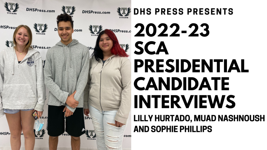 With SCA elections on Wednesday the 27th and Thursday the 28th, Tyler Whitfield sat down with the three presidential candidates to go in-depth on why they are running and what they hope to accomplish. Watch through for the interviews with Lilly Hurtado, Muad Nashnoush and Sophie Phillips.