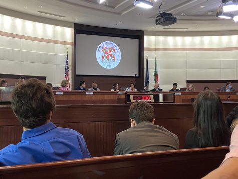 At the Loudoun County Goverment Center, students had an opportunity to learn about how local government operates.