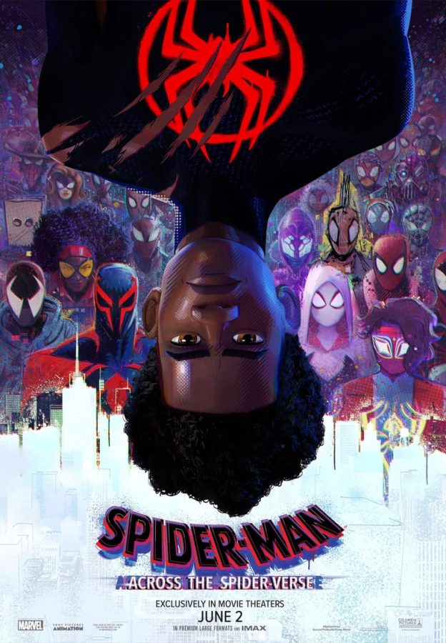 Spider-Man%3A+Across+The+Spider-Verse+is+now+available+in+theaters.+%28image+from+Sony+Animation+Studios%29