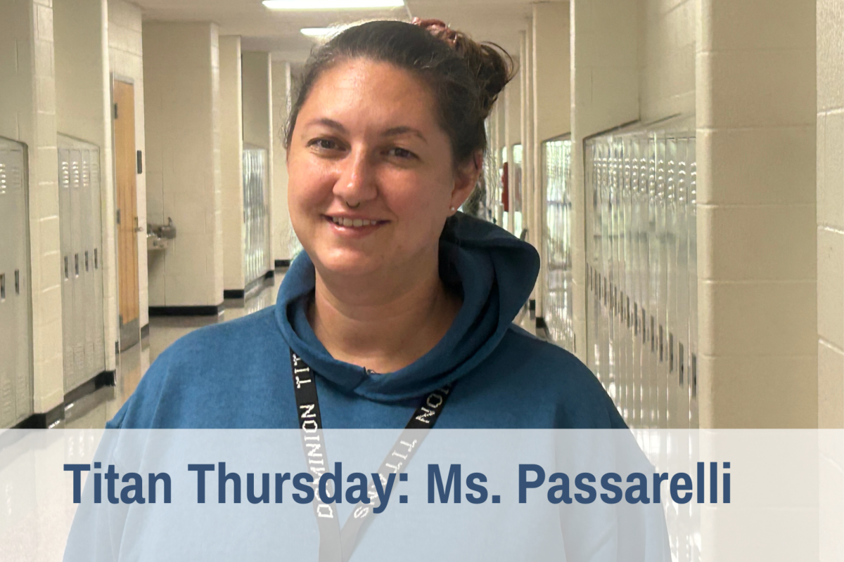 Ms. Passarelli can be found helping out in the upstairs 100s hallway. 