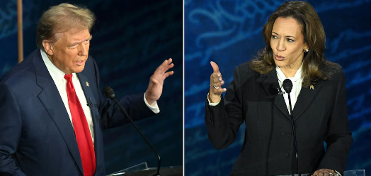 Two months before the General Election, Kamala Harris and Donald Trump faced off and engaged in a fiery debate.  
(Photo Courtesy of ABC News)