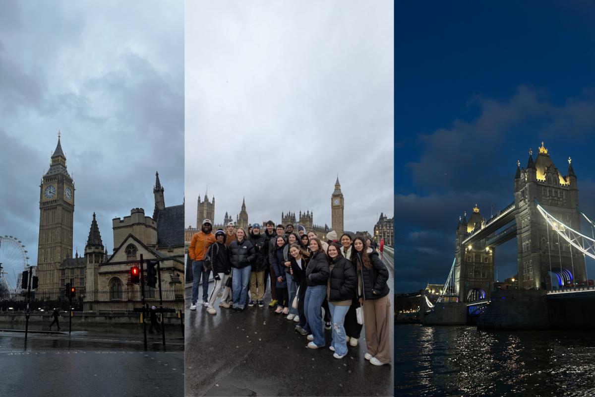 Some of the sights we saw include Big Ben and the Tower Bridge.