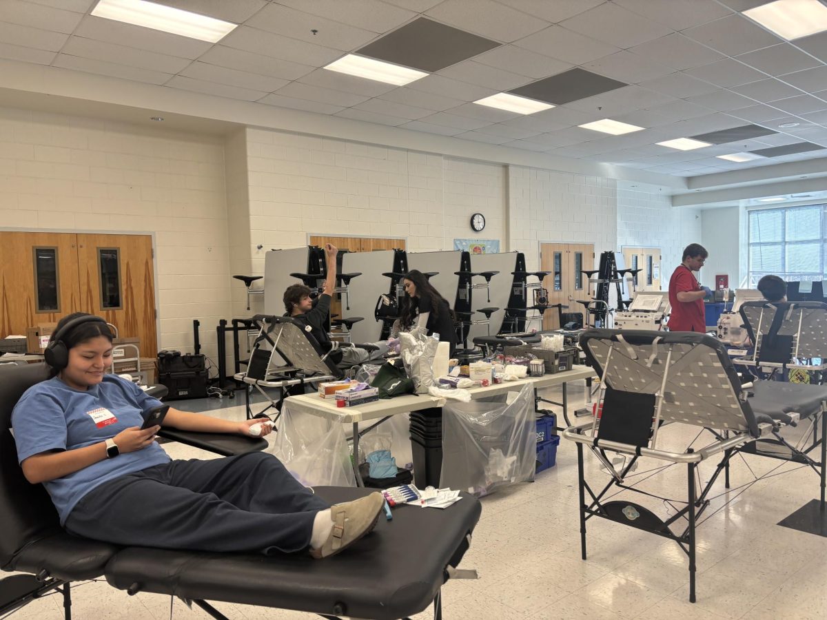 Dominion's Red Cross Club gave students and community members the opportunity to donate blood to individuals in need.